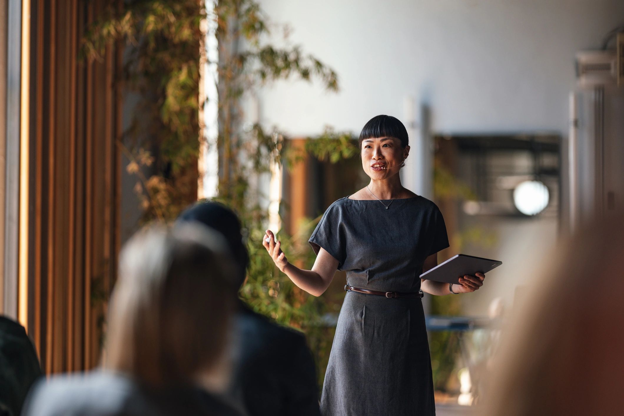 business coaching session professional diverse group